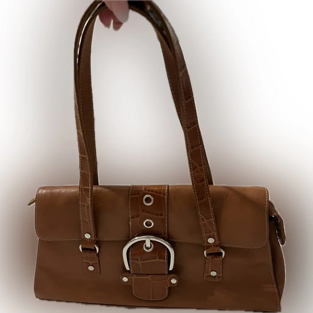 FRANCO SARTO LIKE NEW! BEAUTIFUL PURSE IN COGNAC! - Picture 1 of 12